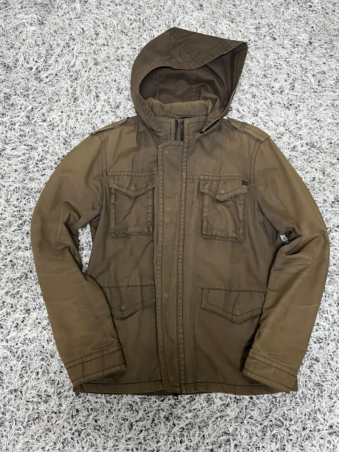 hooded military field jacket 상품이미지1