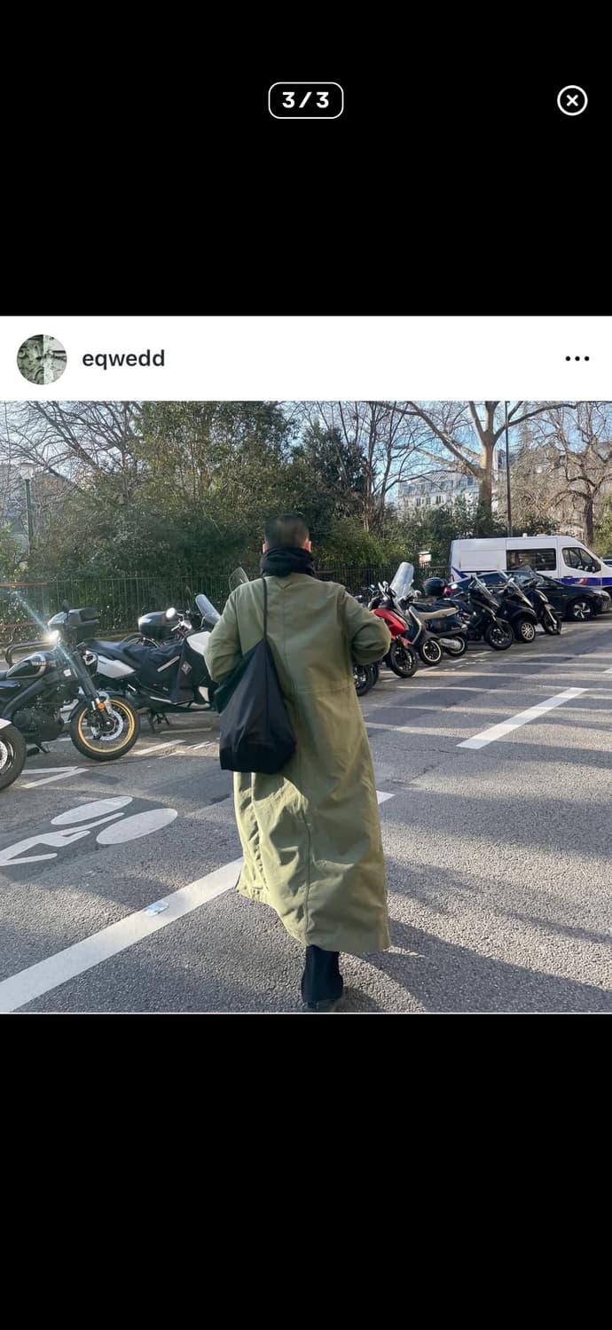 프라다 롱 후드 야상 상품이미지3