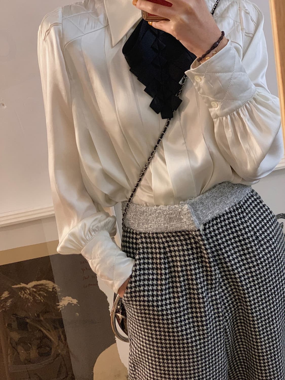 SEOOOCOOKIE 서쿠키 실크 블라우스 상품이미지1