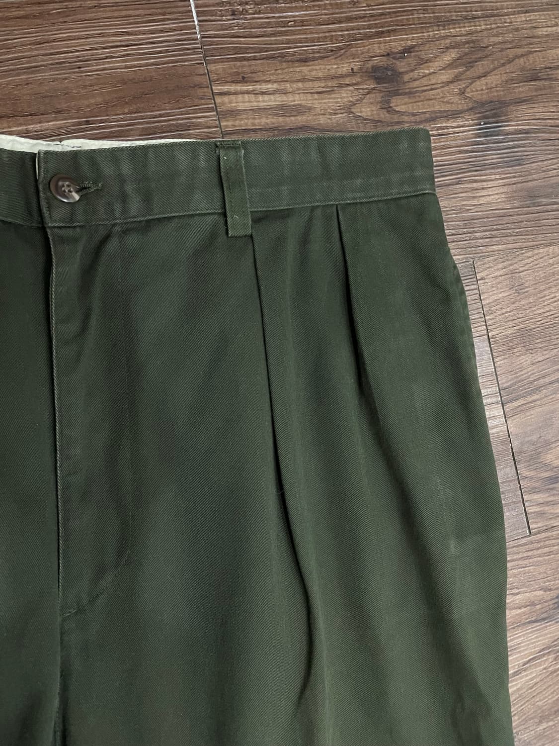 90s 폴로 랄프로렌 앤드류 치노 팬츠 카키올리브 상품이미지3