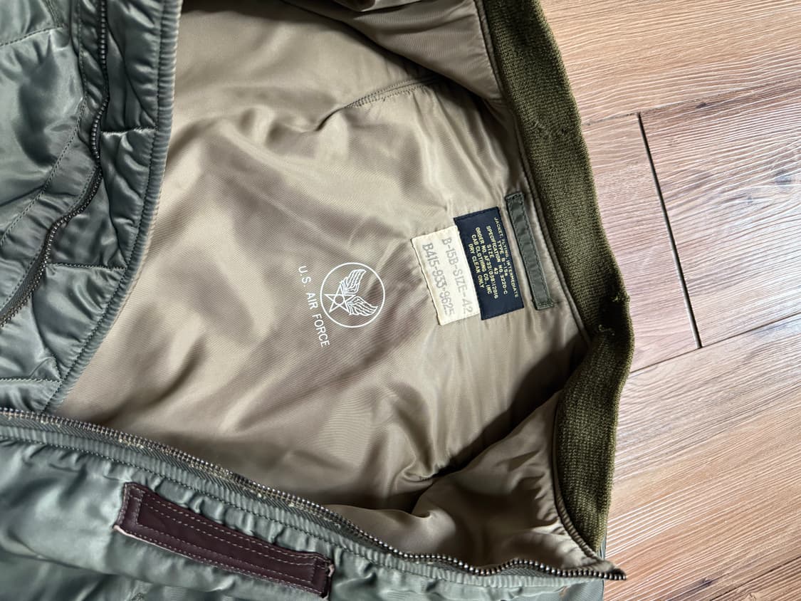 캡클로딩 ma-1 자켓 상품이미지7