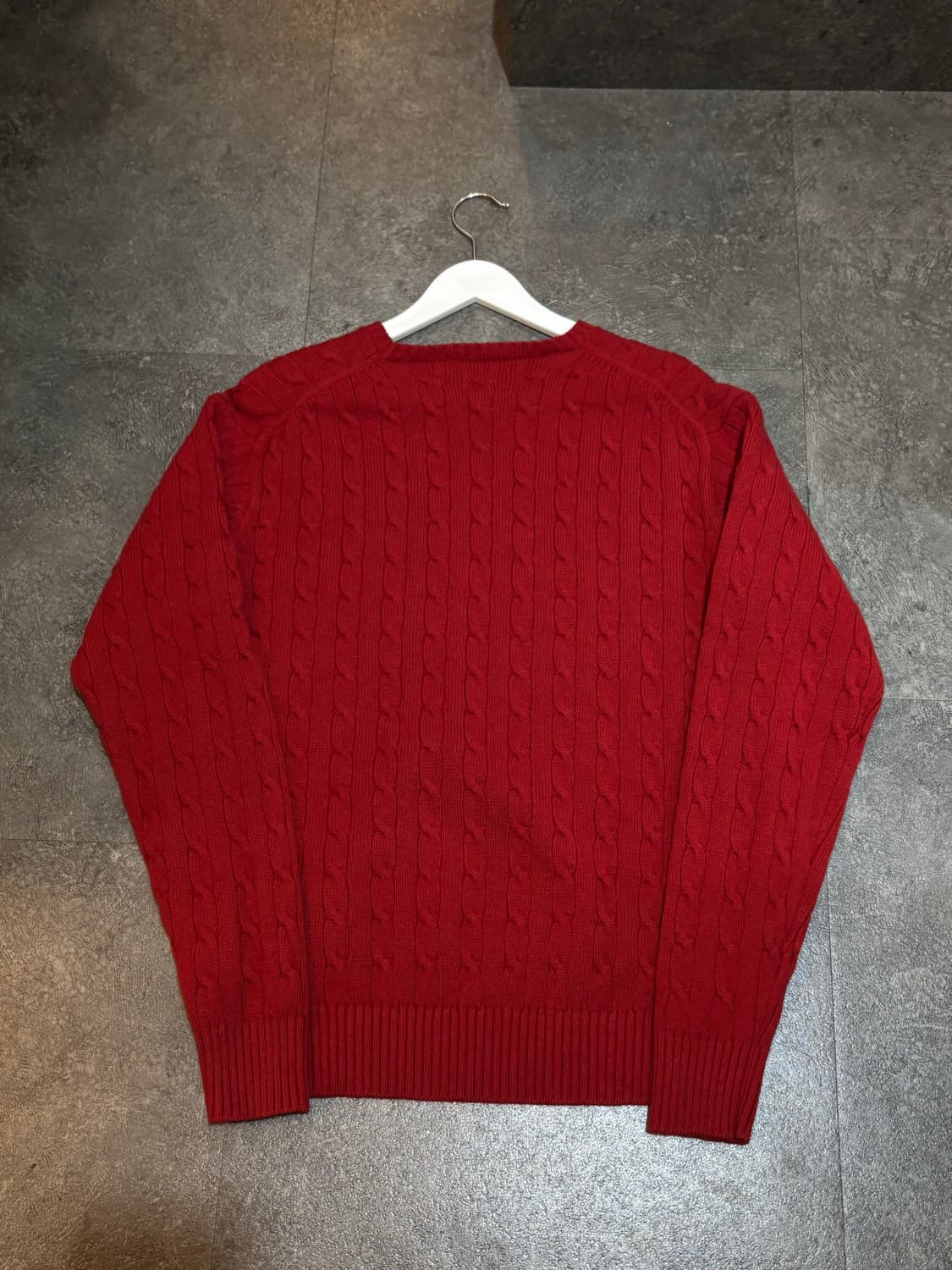 빈폴 꽈배기 케이블 니트 스웨터 100사이즈 상품이미지3