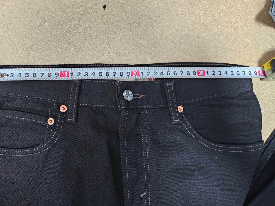 00s levi's 517 black jeans 리바이스 부츠컷 상품이미지4
