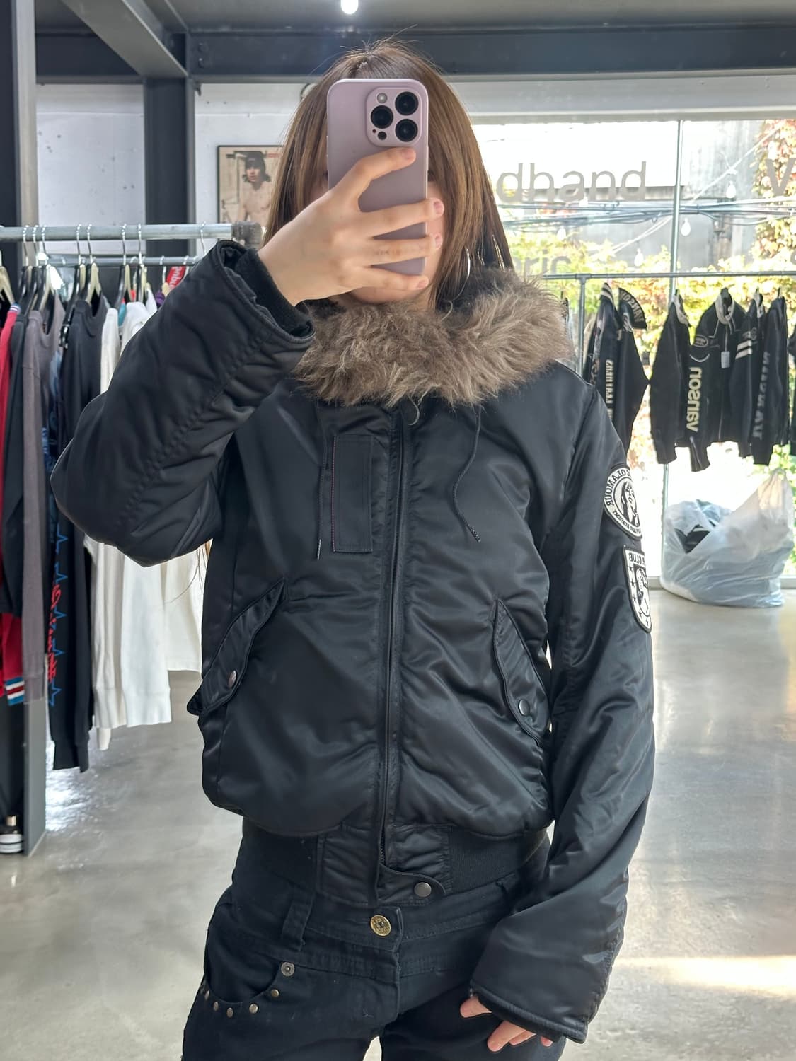 히스테릭글래머 히스걸 N2b 패딩 자켓 상품이미지4