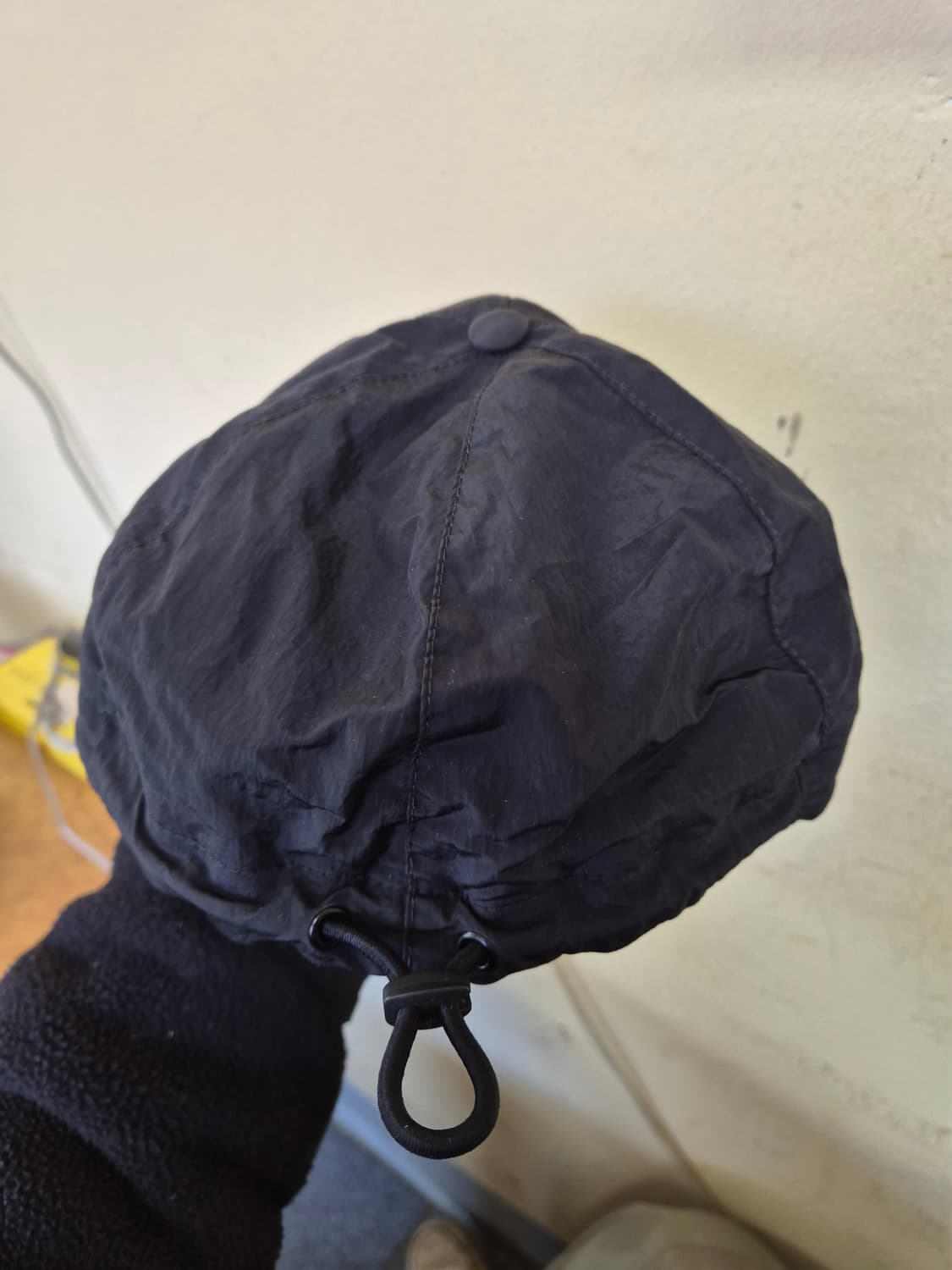 [XL] 21FW 스톤아일랜드 나일론 볼캡 블랙 검정 상품이미지2