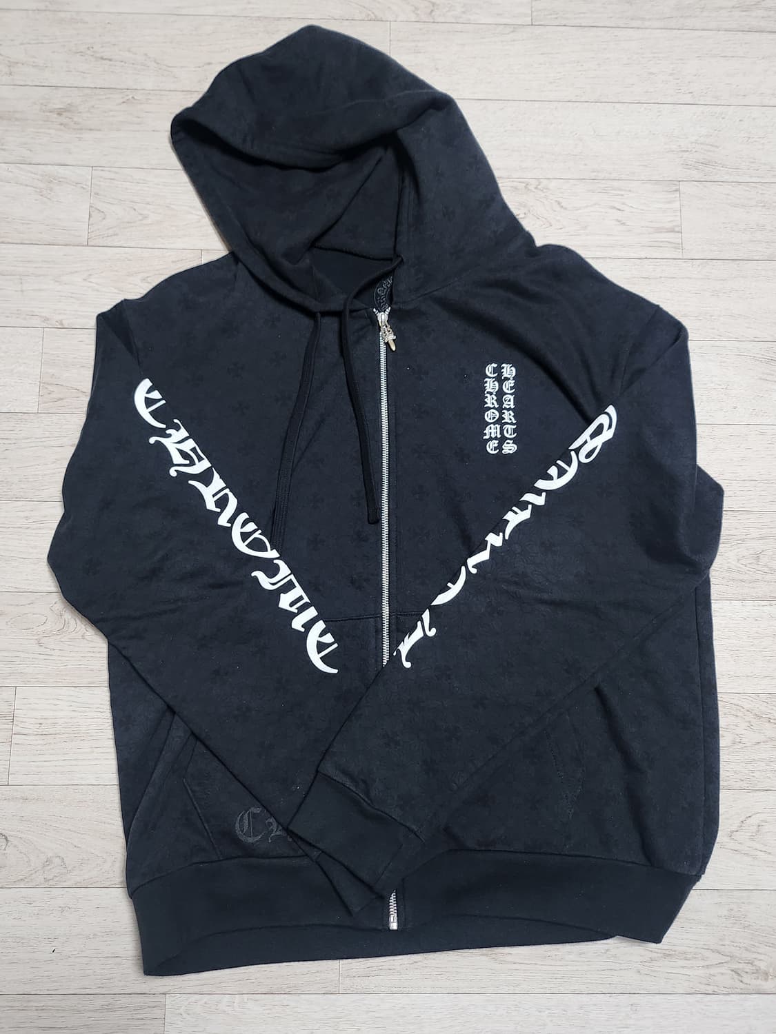 크롬하츠 모노그램 후드집업 미디움 m 상품이미지2