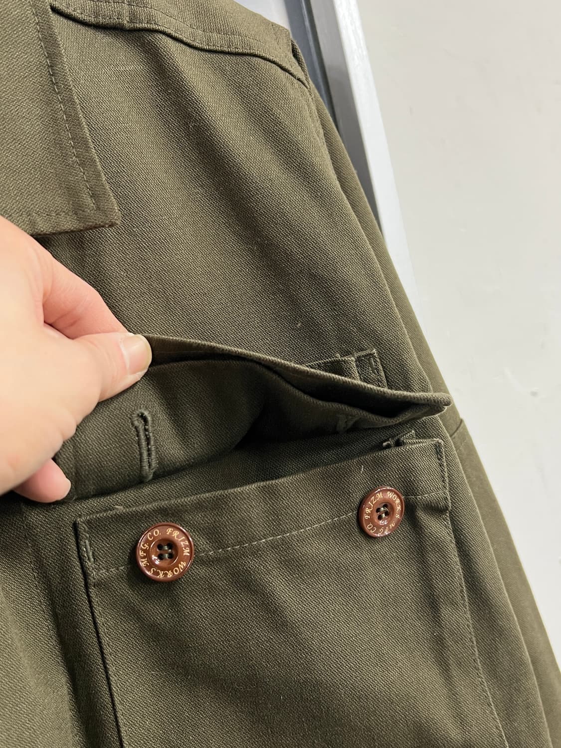 Frizm works 프리즘웍스 유틸리티 BDU 밀리터리 야상 자켓 상품이미지4