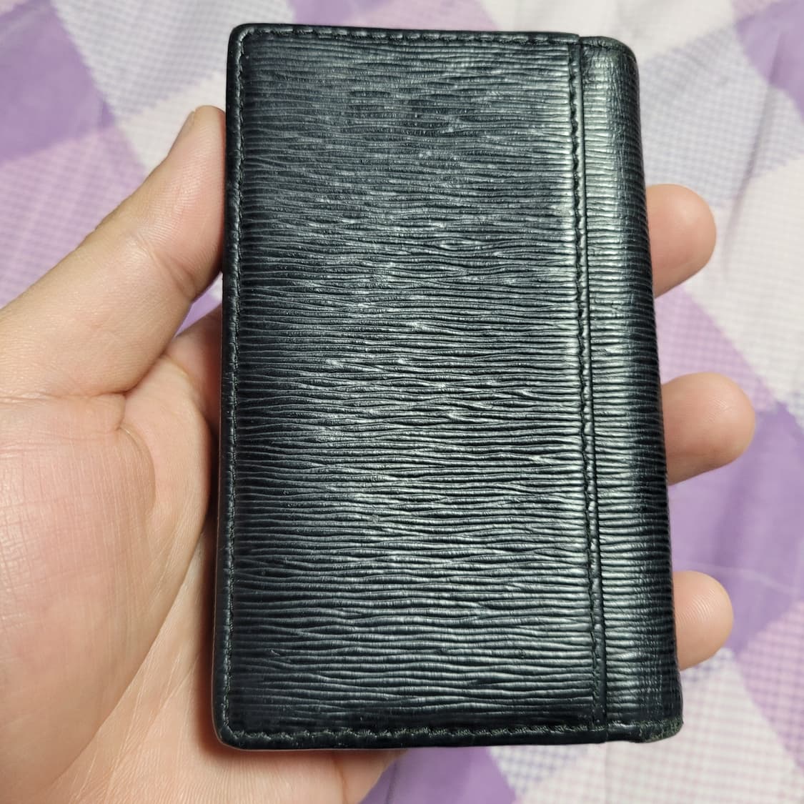 정품 프라다 사피아노 삼각로고 카드지갑 상품이미지3