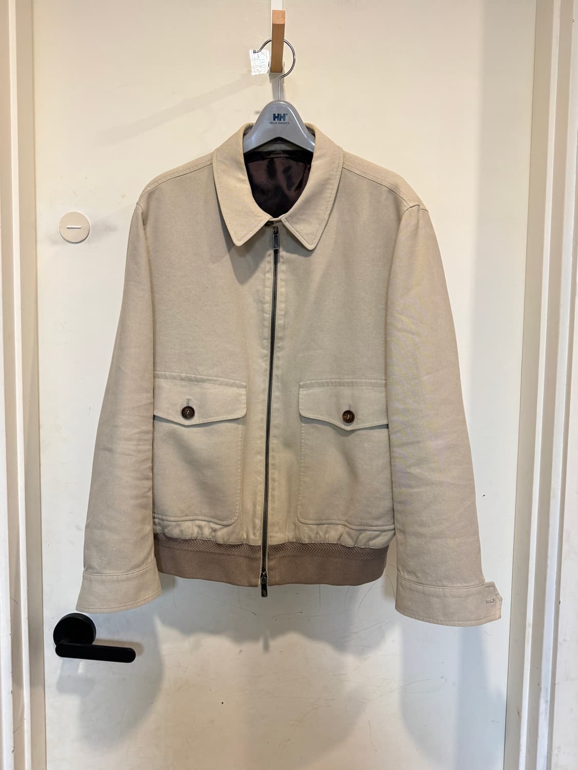 에르메네질도 제냐 코튼 집업 자켓 상품이미지1