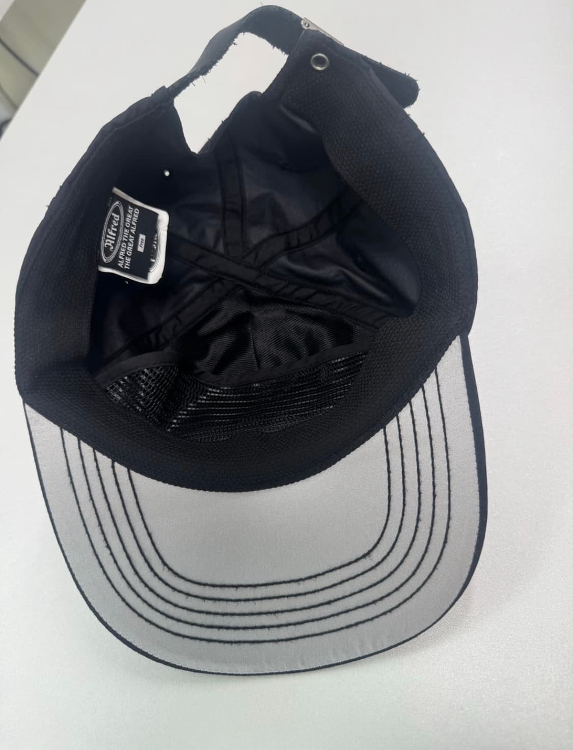 헤리티지플로스 알프레드 나일론 캡 블랙 상품이미지3