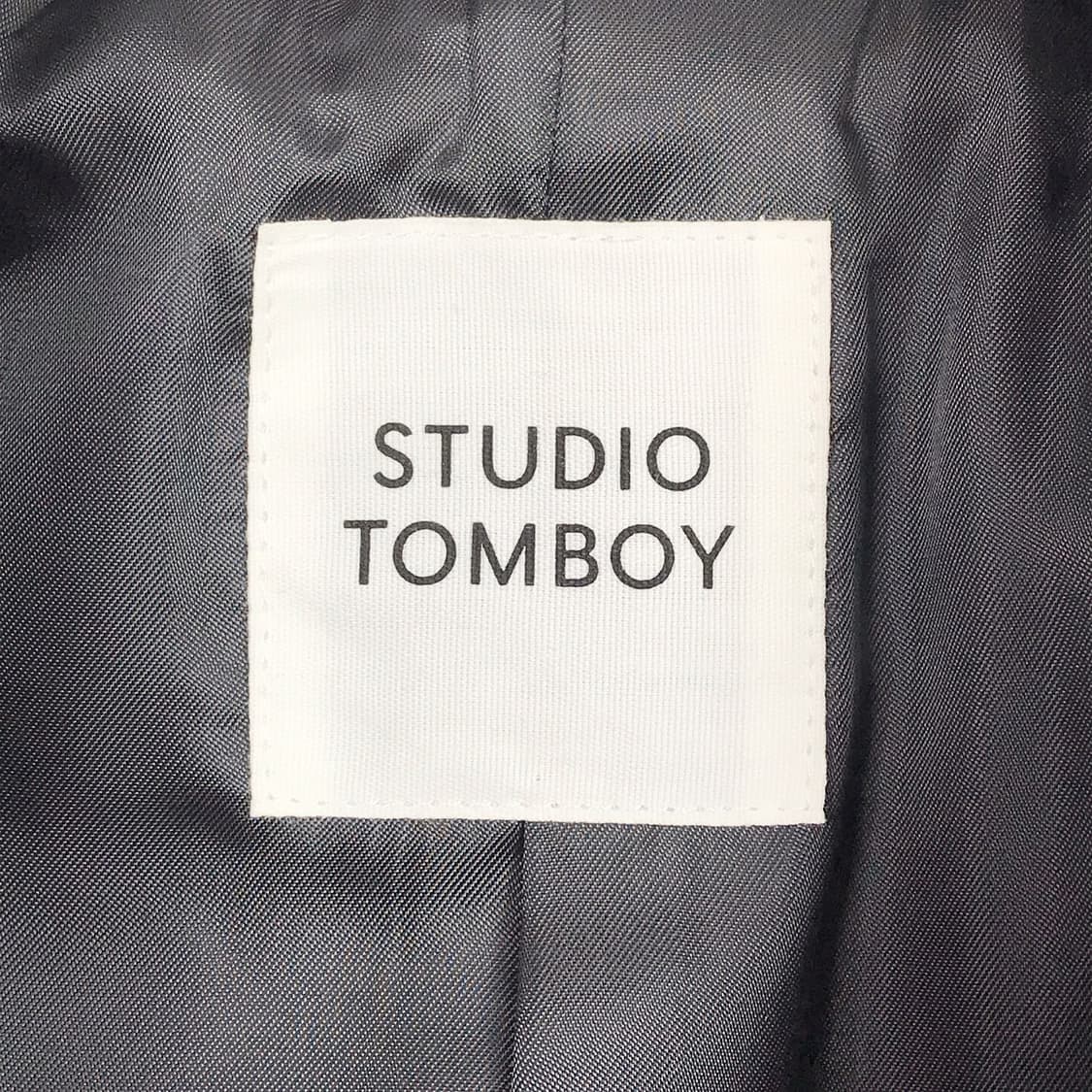 스튜디오톰보이 벨티드 오버핏 여성 겨울 자켓 상품이미지7