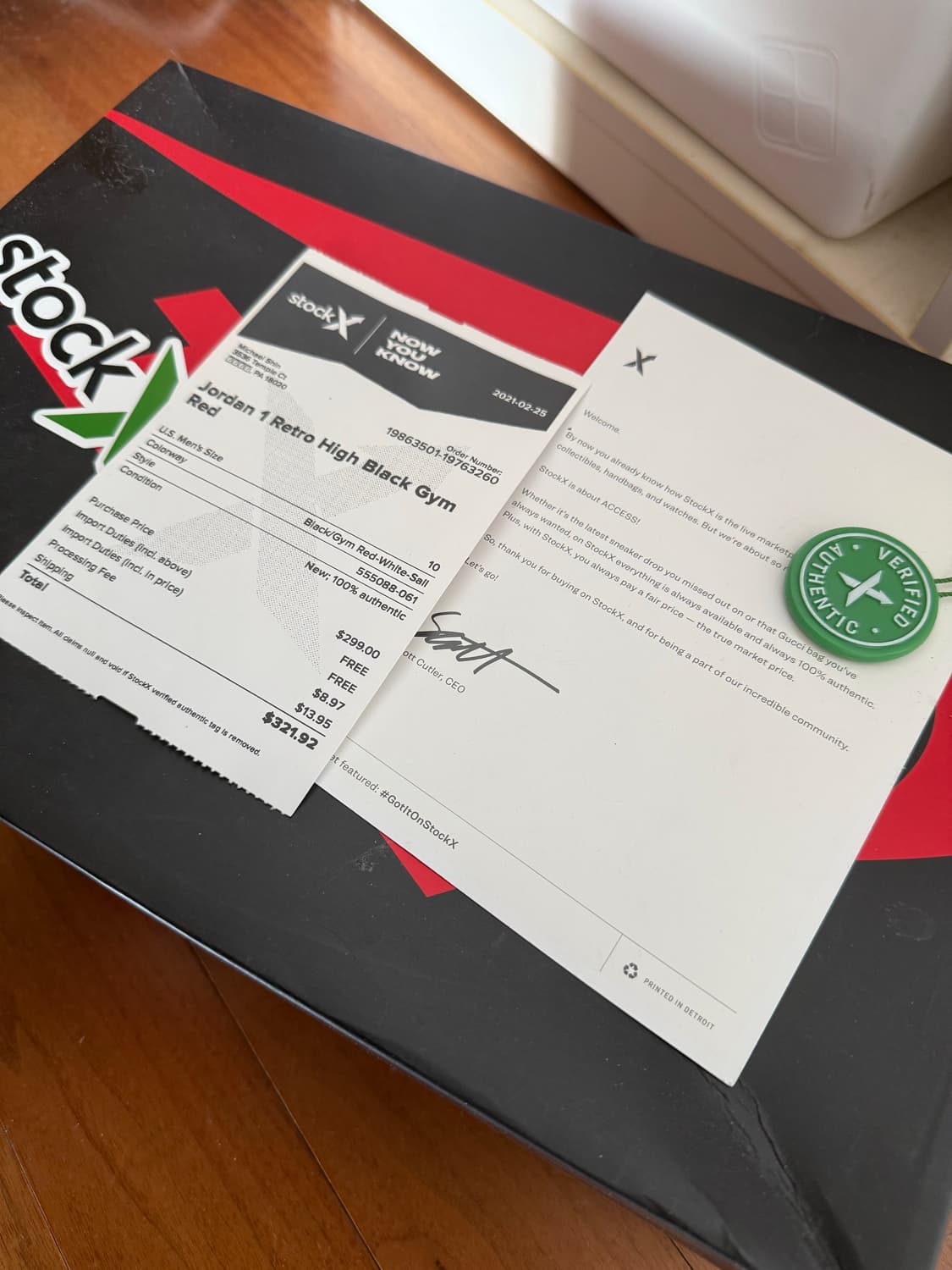 나이키 OG 짐레드 하이 상품이미지2