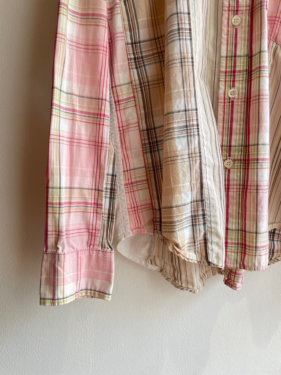 가이진메이드 체크 긴팔 셔츠 상품이미지2