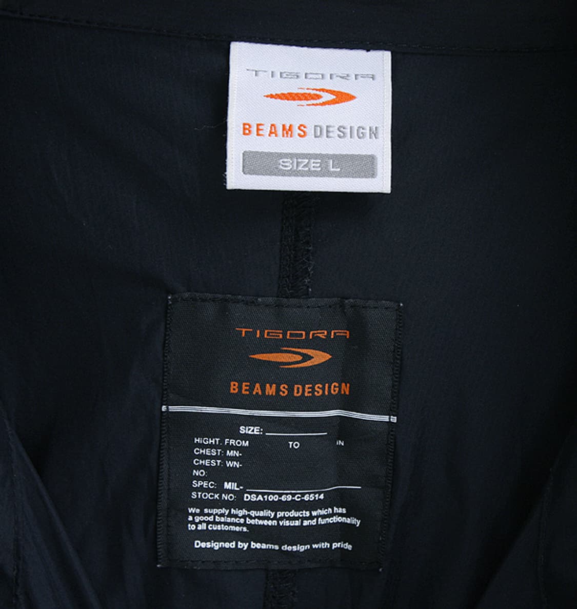 TIGORA x BEAMS DESIGN _wind jacket_S4357 상품이미지9