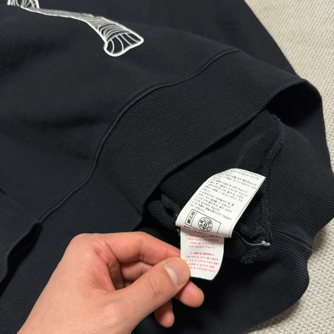 라이프워크 빅로고 맨투맨 상품이미지4