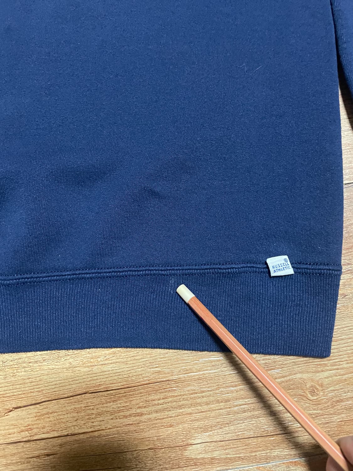 90s 러셀 애슬레틱 스웻셔츠 네이비 미제🇺🇸 상품이미지3