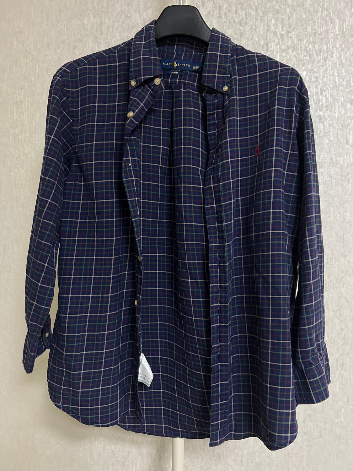 Polo Ralph Lauren Slim Fit Plaid Check S 상품이미지2