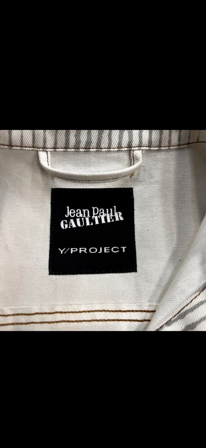 Y/project x jean paul gaultier 트롱프뢰유 자켓 상품이미지2