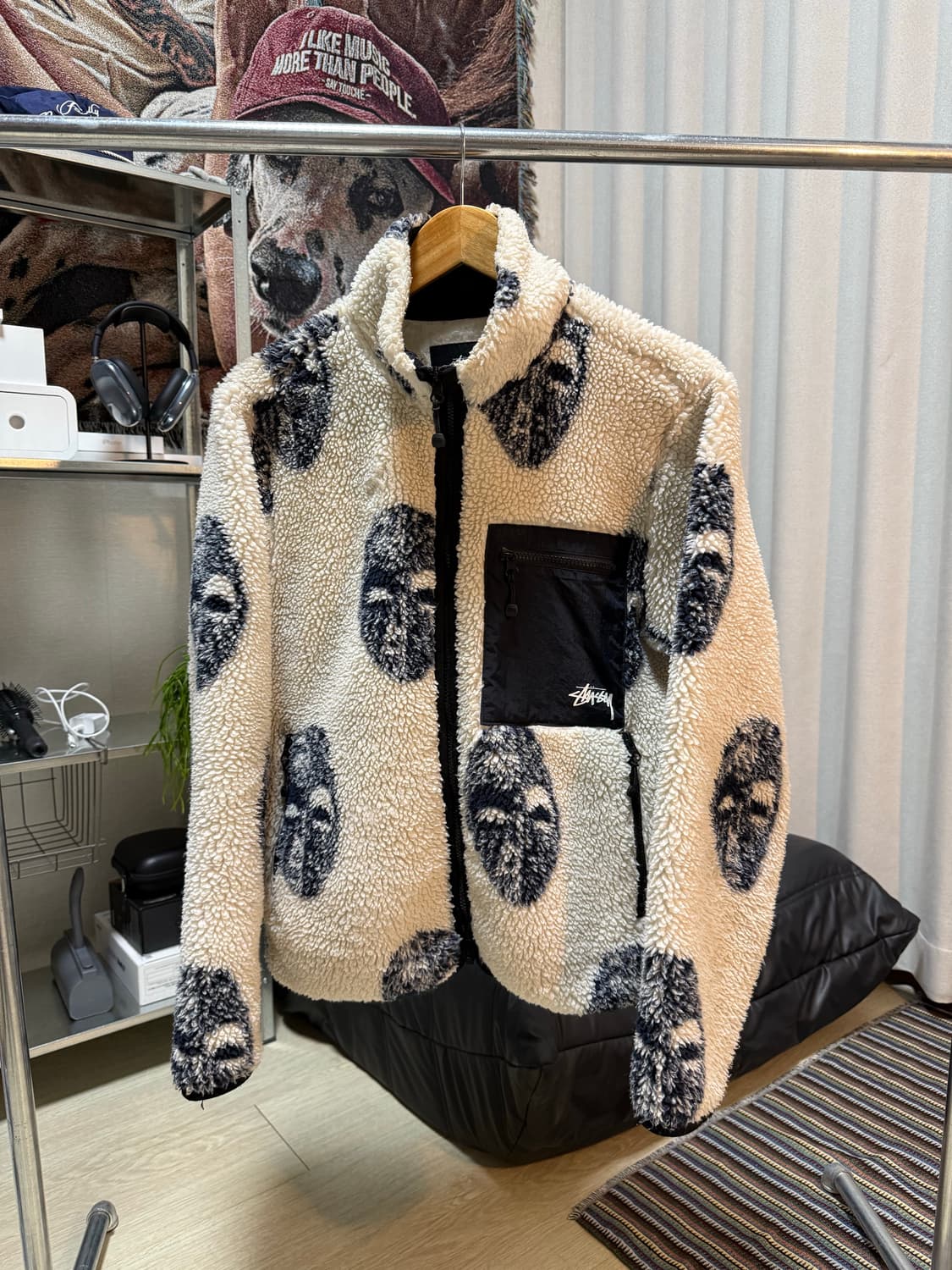 스투시 마스크 후리스 상품이미지2