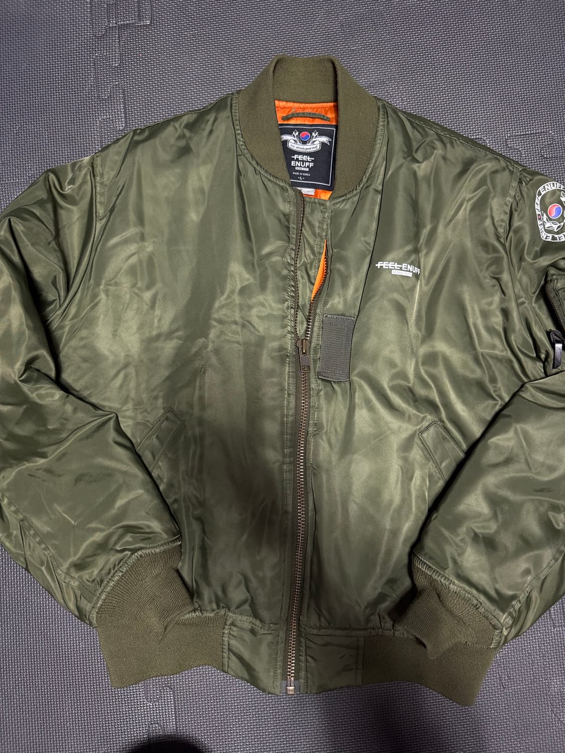 필이너프 MA-1 항공점퍼 상품이미지1