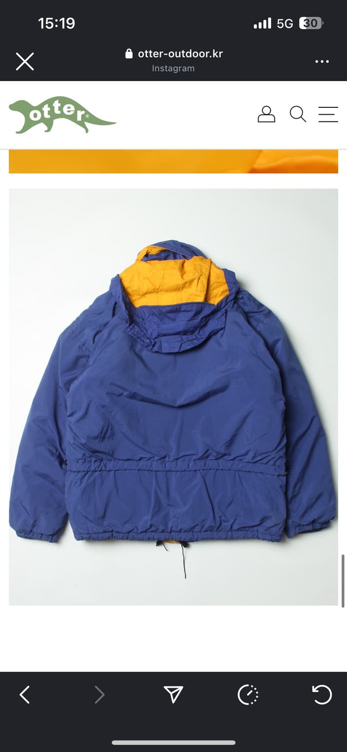 montbell 몽벨 90s p.t.f.e 파카 패딩 자켓 상품이미지8