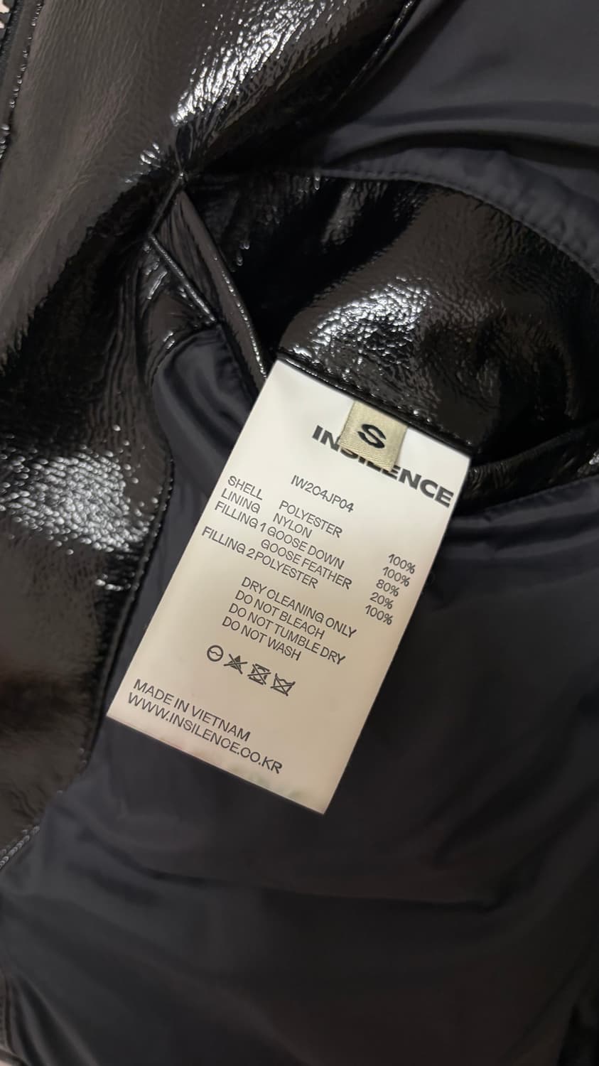 인사일런스 글리터링 구스 다운 자켓 S 상품이미지4