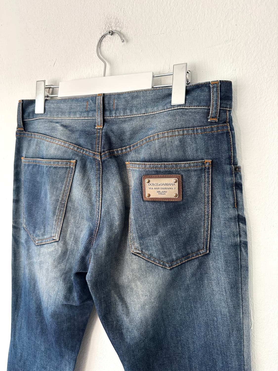 돌체앤가바나 2000s 디스트로이드 워싱 슬림진 상품이미지6