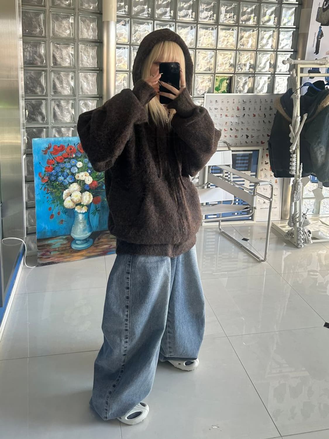 SHAGGY HOODIE 샤기 후드티 상품이미지2