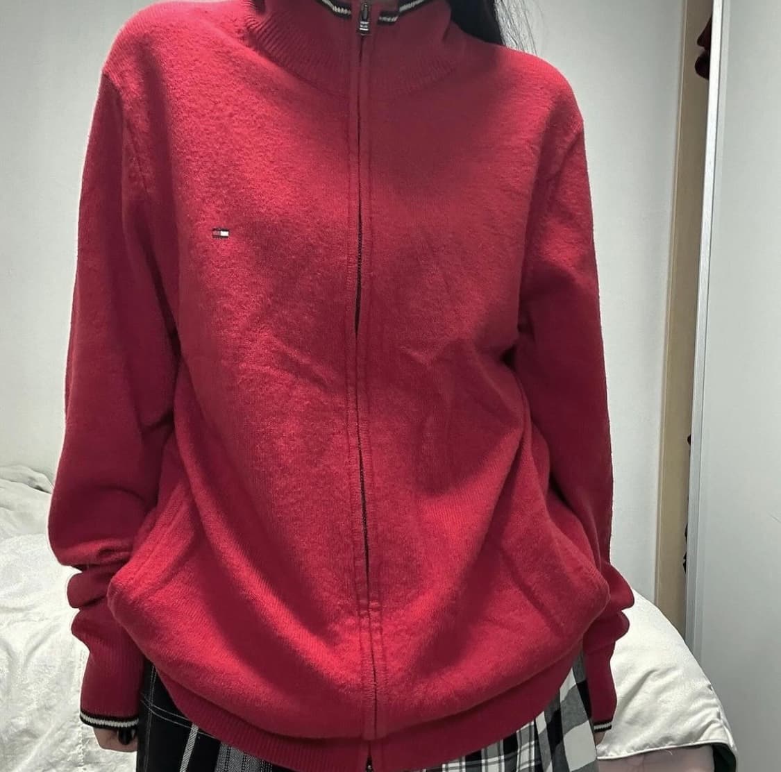 🌊TOMMY HILFIGER Knit Zip-Up 상품이미지5