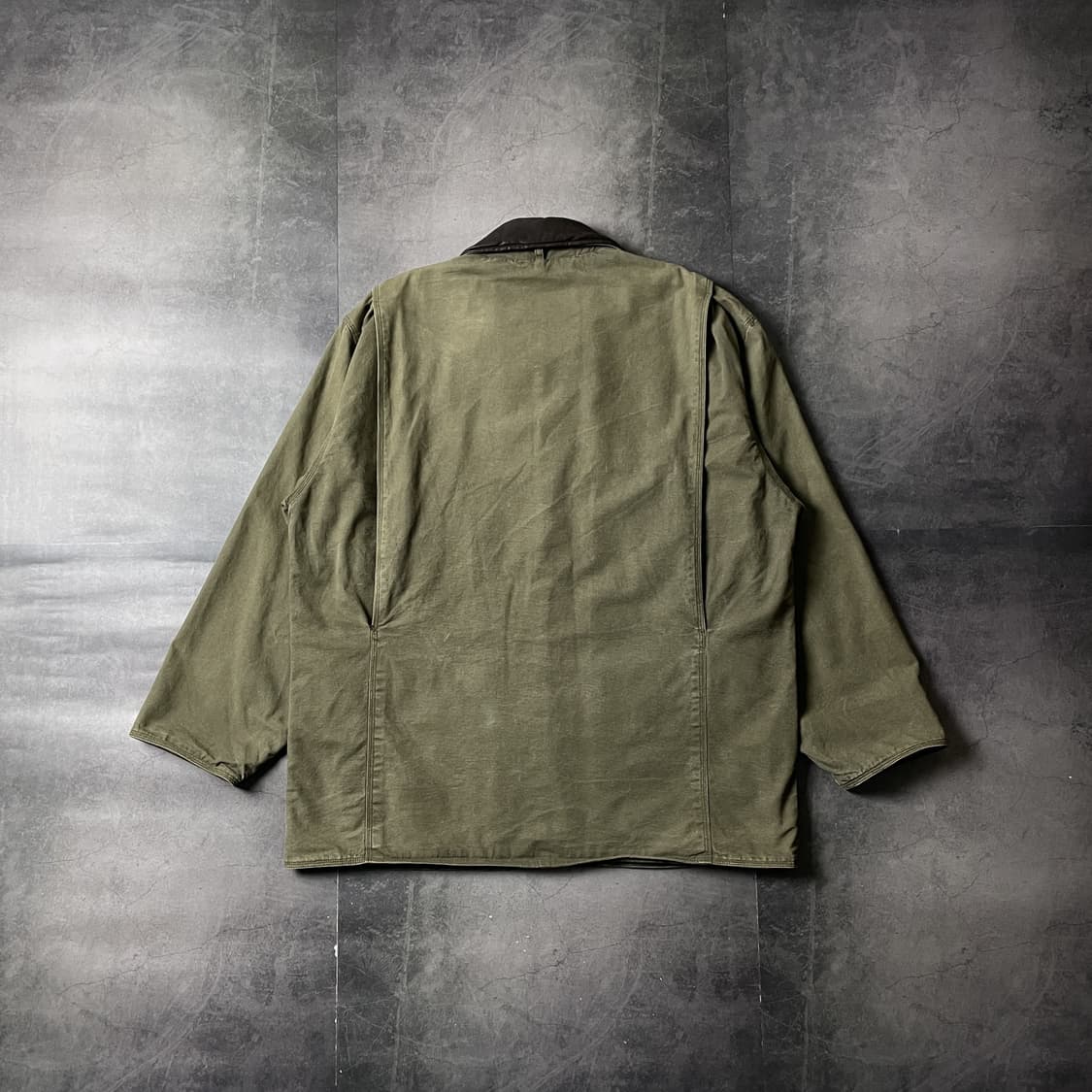 J.CREW 90s 제이크루 빈티지 카키 코튼 헌팅 자켓 A00690 상품이미지7