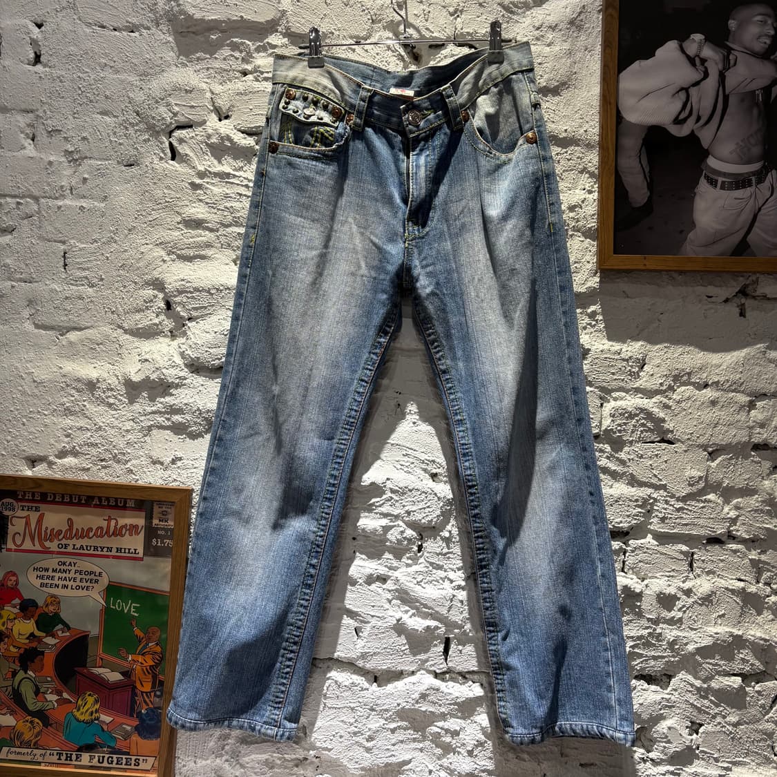 트루릴리젼 made USA 데님팬츠  상품이미지2