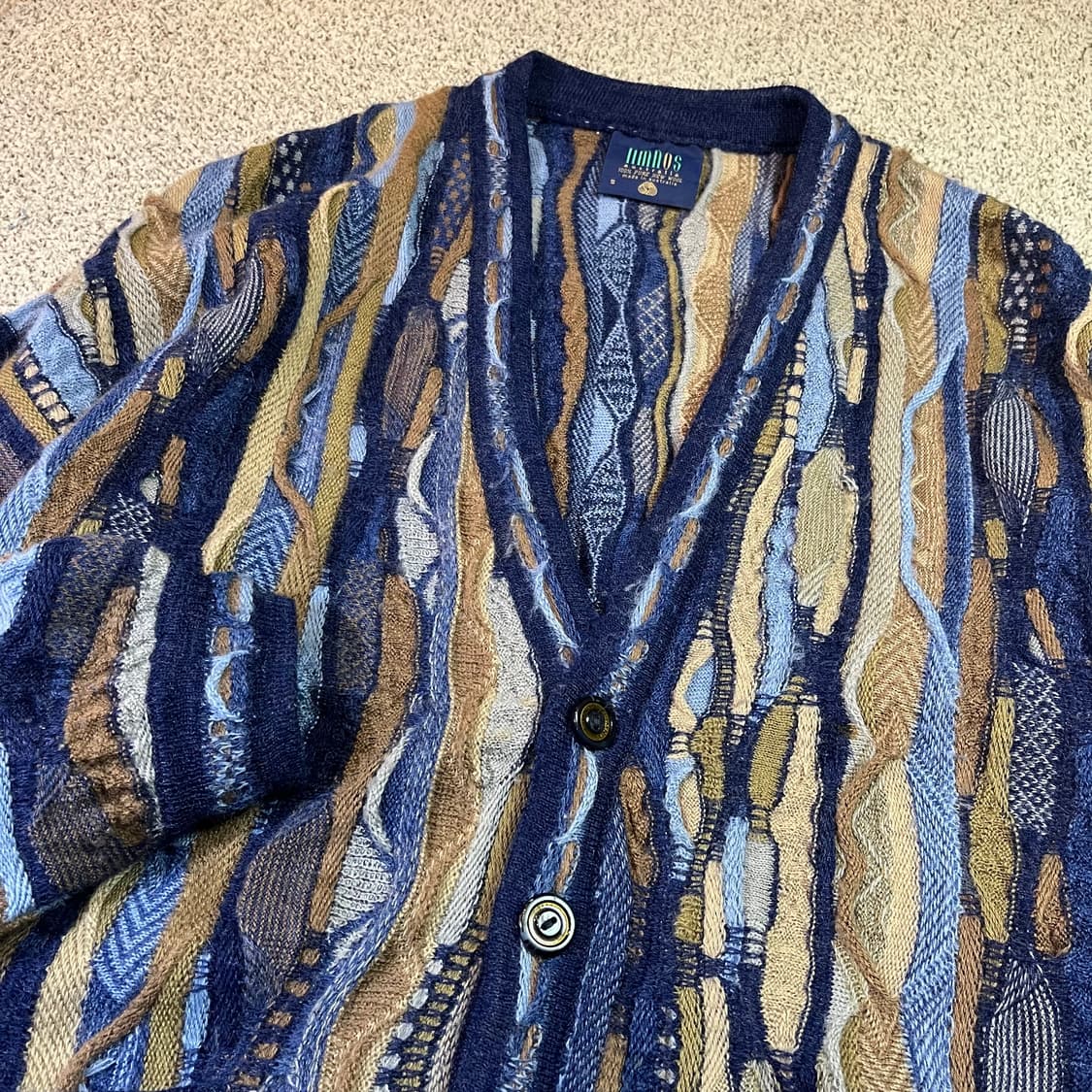 림노스 울 케이블 니트 가디건 상품이미지2