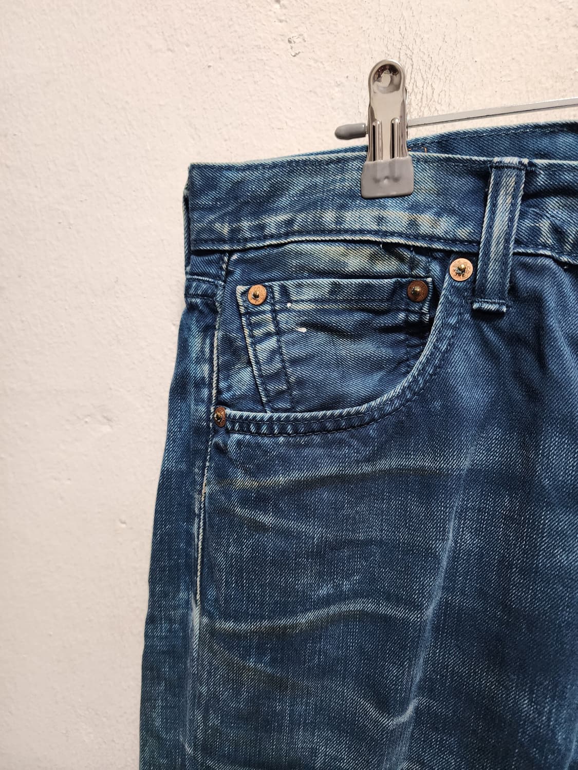 리바이스 501 블루 청바지 상품이미지4