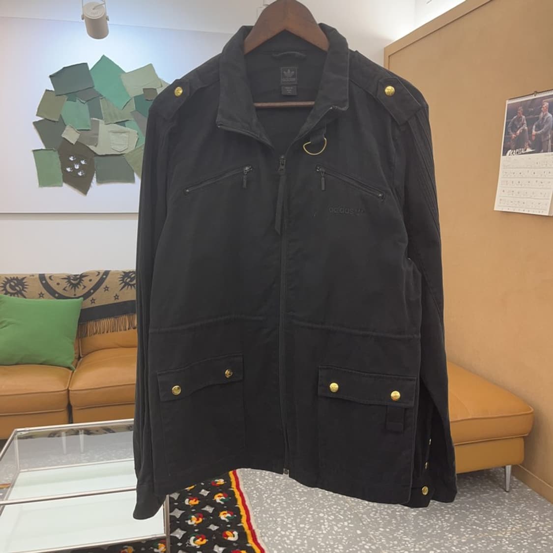 아디다스 흑탭 스펠아웃 워크 사파리 야상자켓 100 C08457 상품이미지3