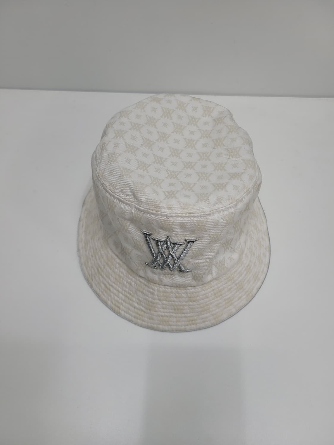 ANEW 22SS 어뉴 골프 모노그램 라운드 테이핑 버킷햇 / 여 F 상품이미지2