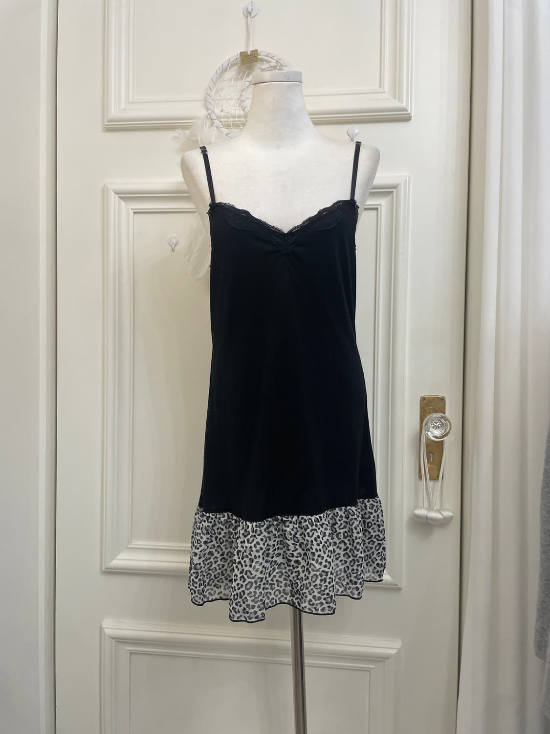 gray angora v-neck slit opc&blackgray le 상품이미지8