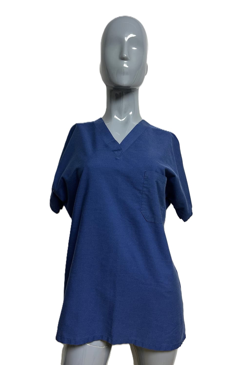 미국 미군 여군용 수술복 간호사 군의관 브이넥 반팔 티셔츠 (S) 상품이미지2