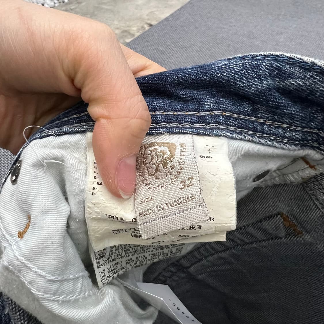 디젤 자티니 데님팬츠 상품이미지4