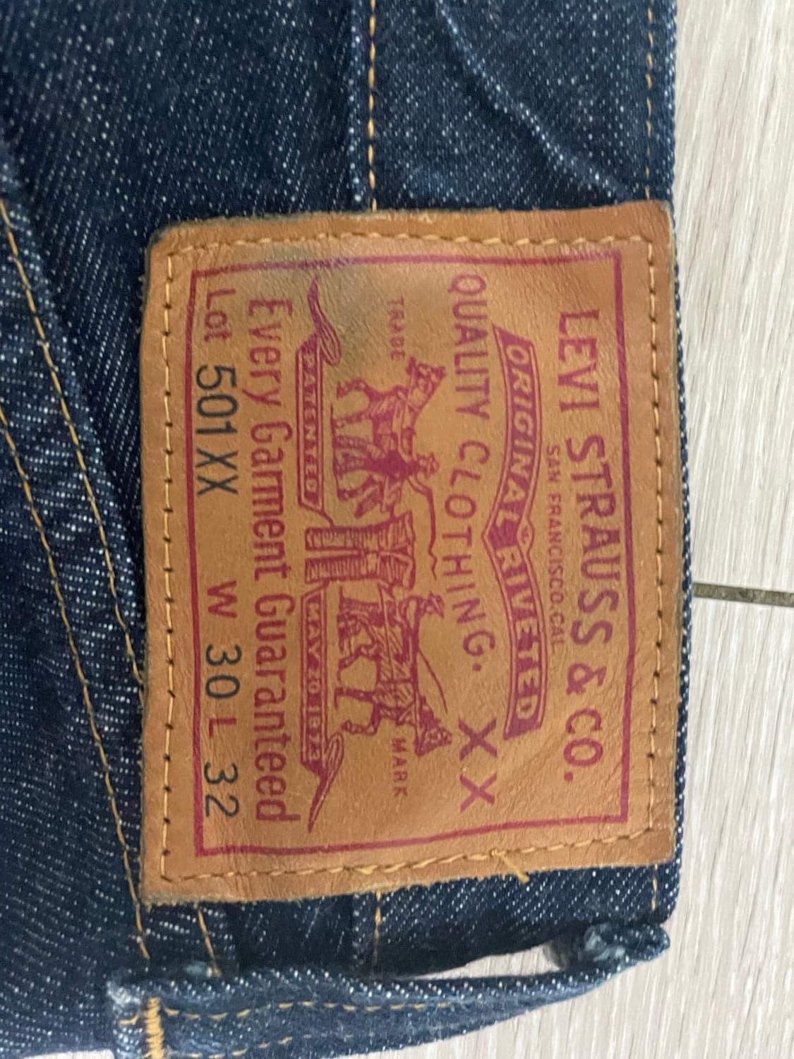 LVC 47501 허리 31사이즈 판매합니다 상품이미지3