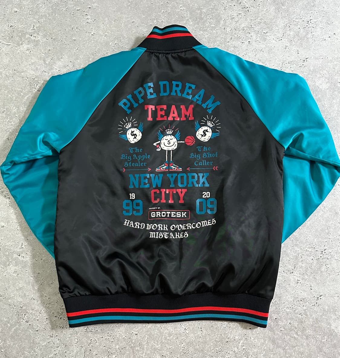 00s NIKE 팀 뉴욕 바시티 자켓 020 상품이미지3
