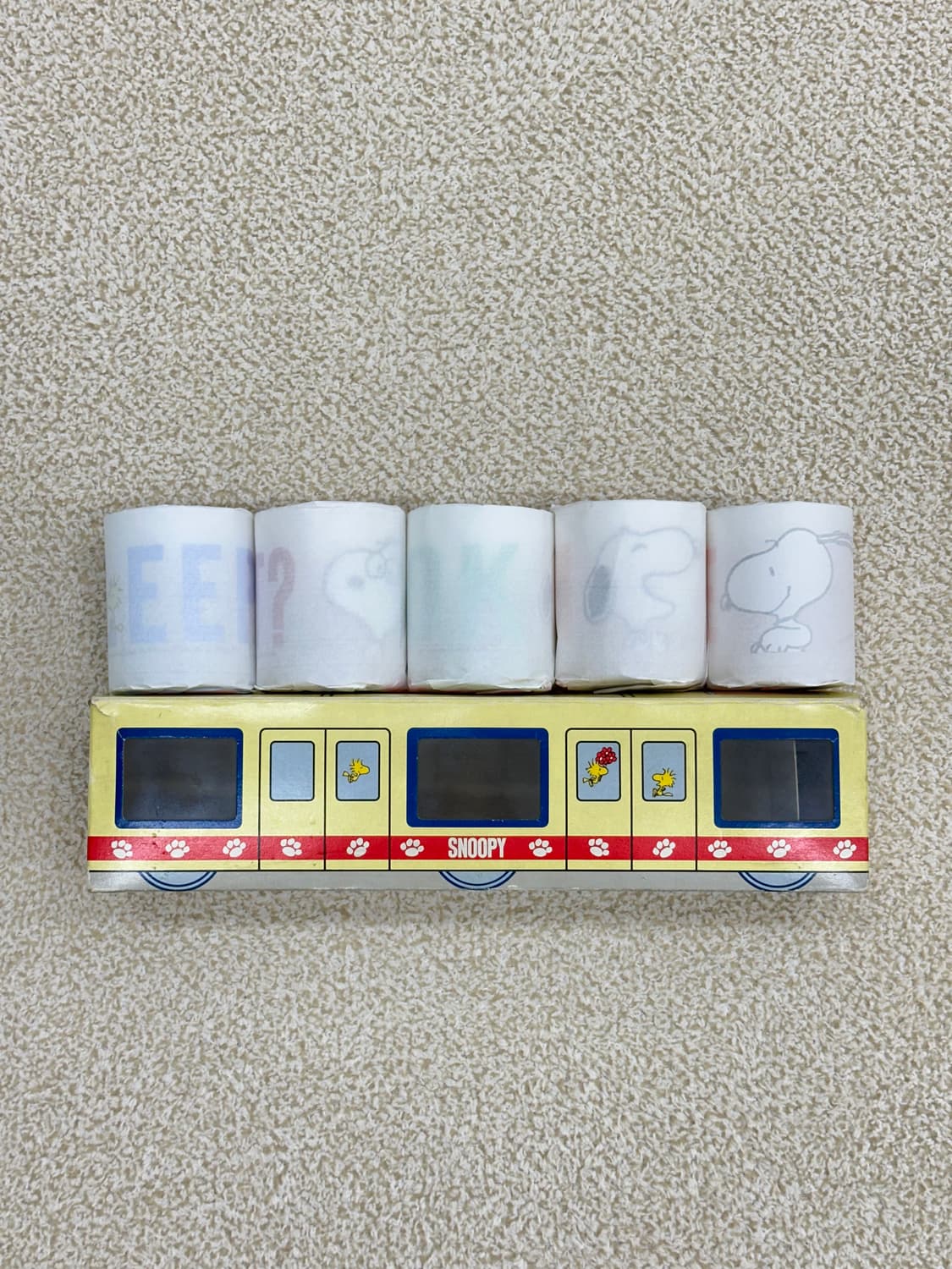 미사용 새상품) 빈티지 스누피 유리컵 세트 상품이미지7