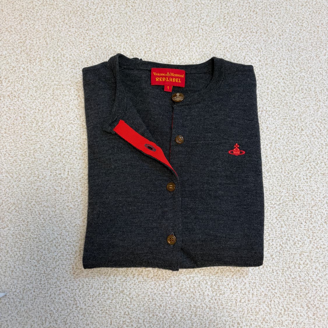 비비안웨스트우드 레드라벨 울 가디건 상품이미지4