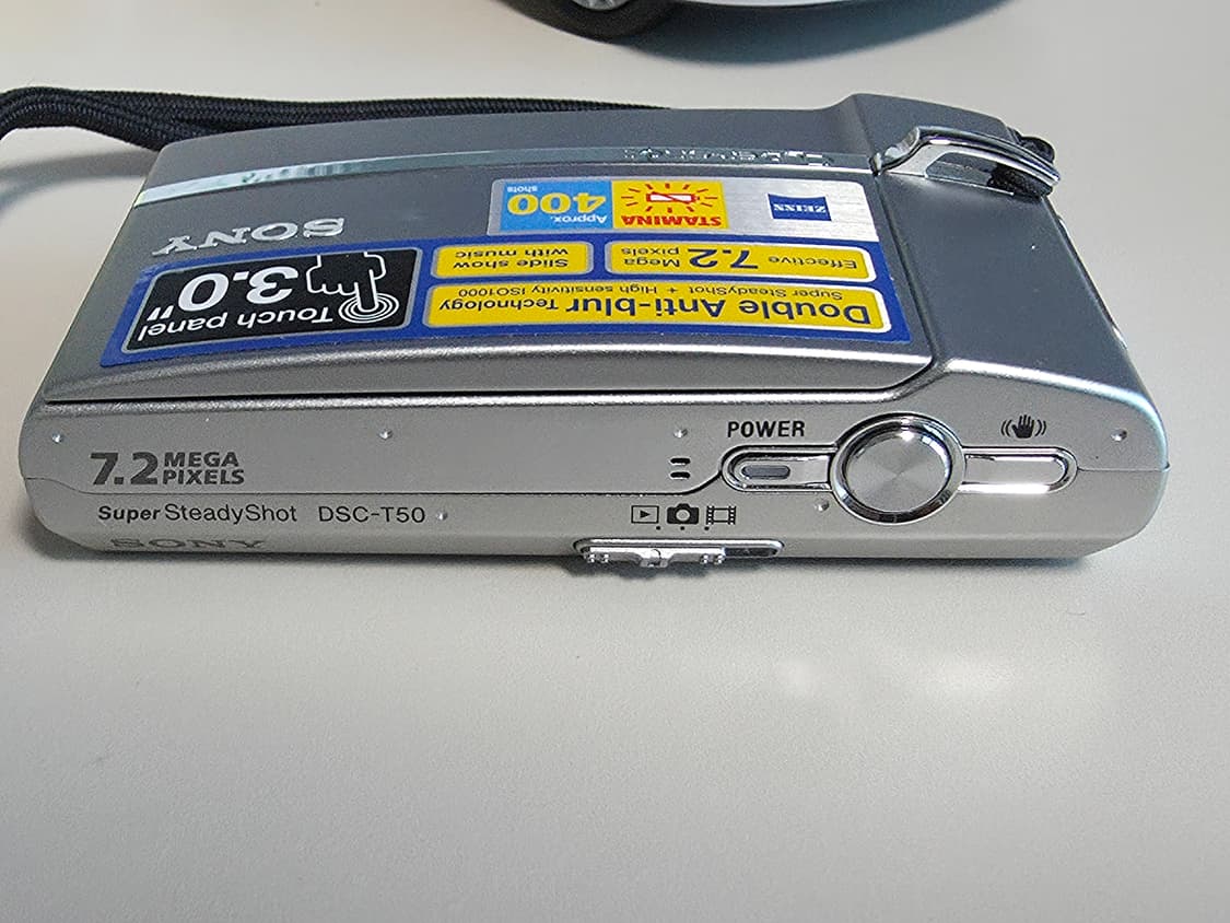 소니 사이버샷 DSC-T50 빈티지 디지털카메라 상품이미지2