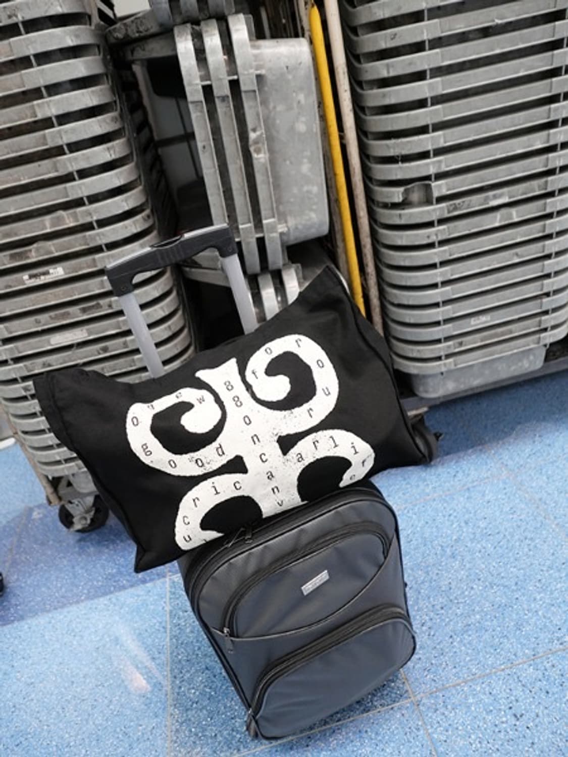 오가닉 코튼백 ORGANIC COTTON BAG 블랙 상품이미지1