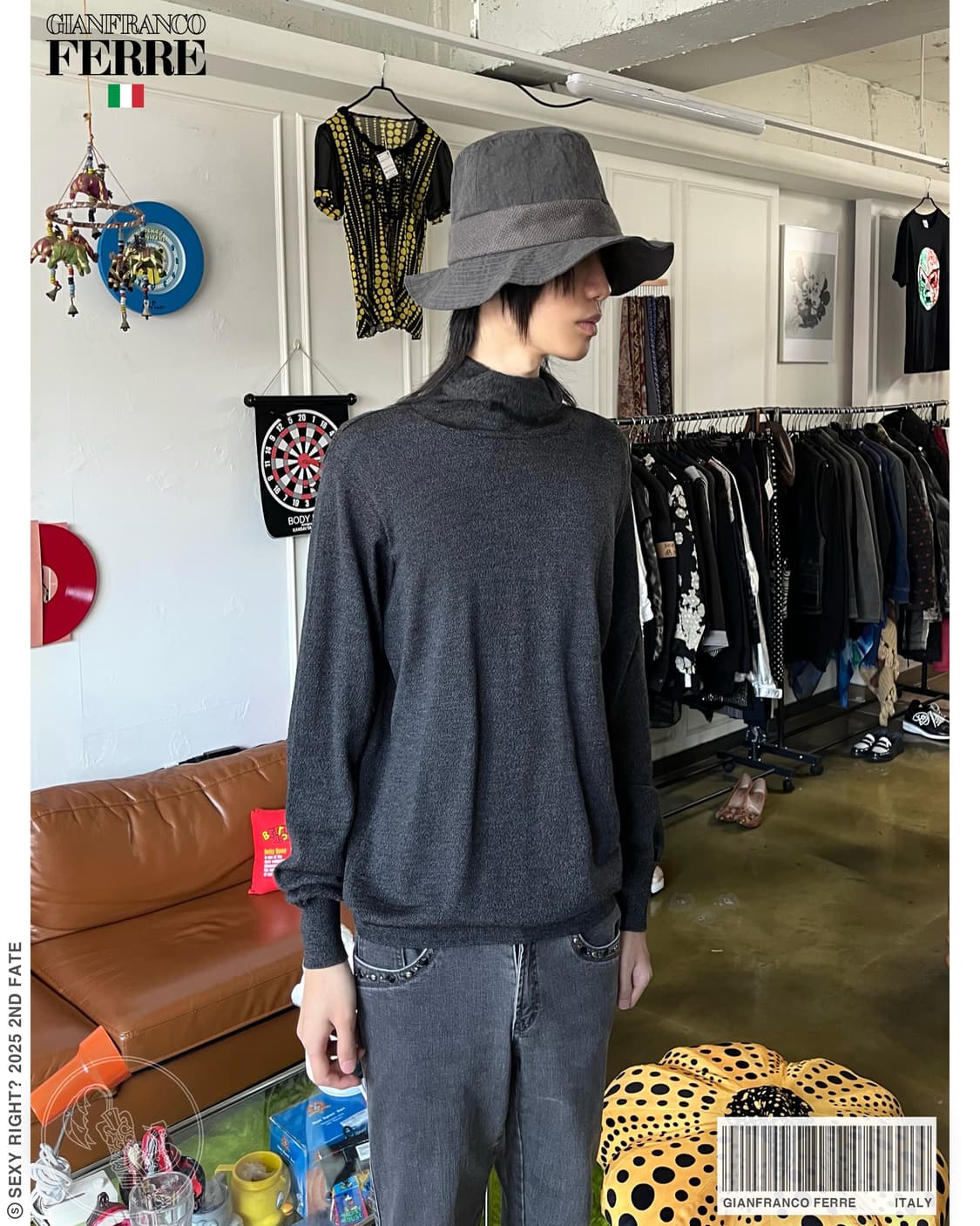 Gianfranco Ferré Studio High-Neck Knit 상품이미지1