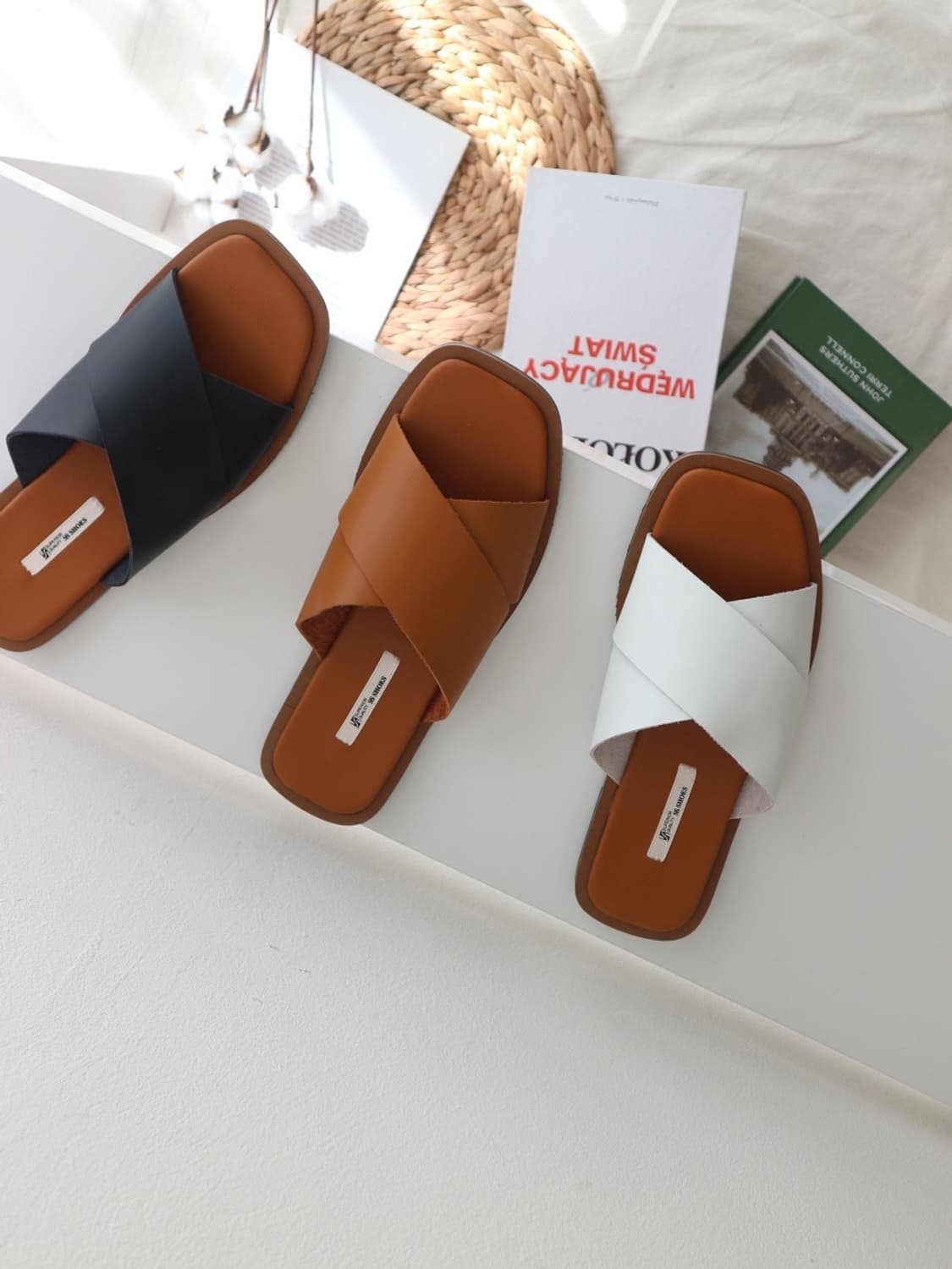 하바나 레더 슬리퍼 상품이미지3