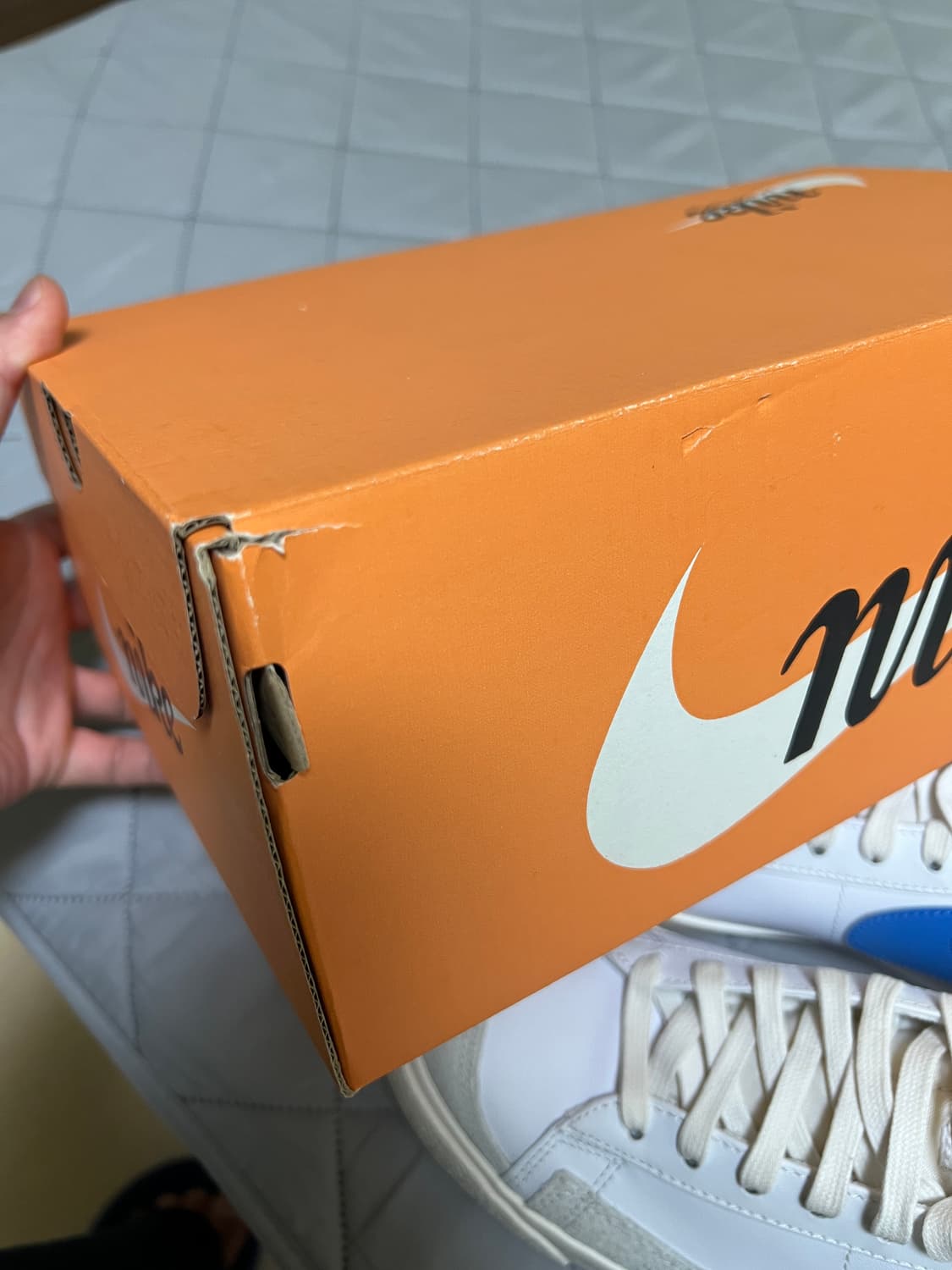 260)나이키 블레이저 미드 77 퍼시픽블루 상품이미지3