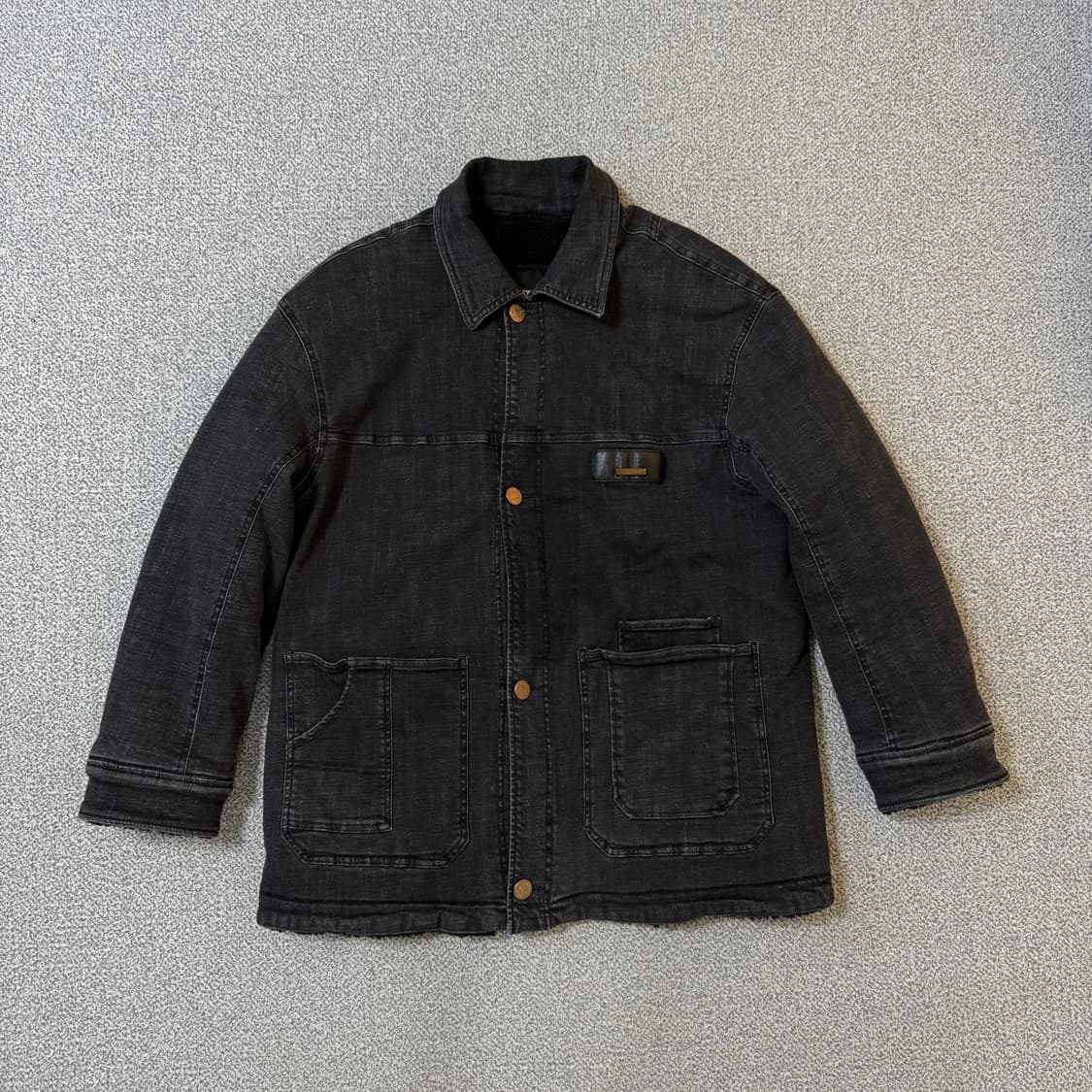 System 시스템옴므 데님 퍼자켓 남성용 105 상품이미지2