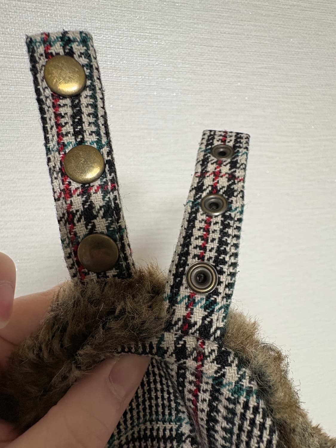 체크 군밤모자 트루퍼햇 상품이미지6