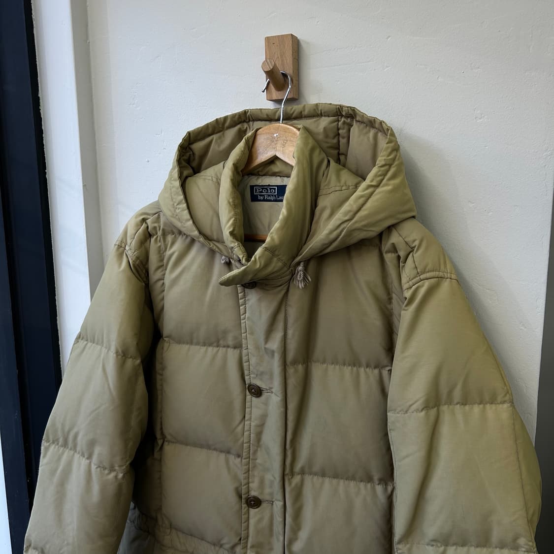 폴로 랄프로렌 00s 베이지 카라코람 패딩  상품이미지1